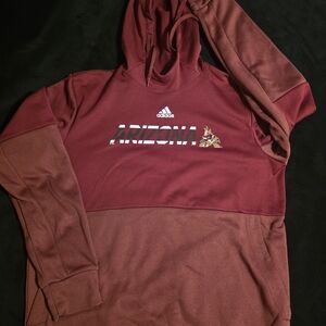 Adidas Maroon Arizona Hoodie